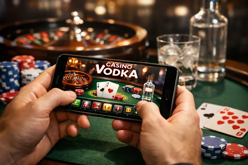 Как играть в казино Водка со смартфона: мобильная версия и возможности приложения